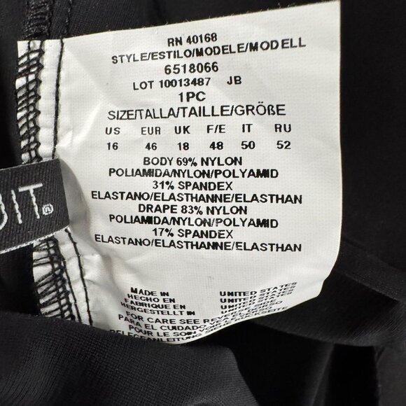 Miraclesuit One Piece Swimsuit Size 16 Striped Colorful Underwire SW-2064 - Picture 8 of 8